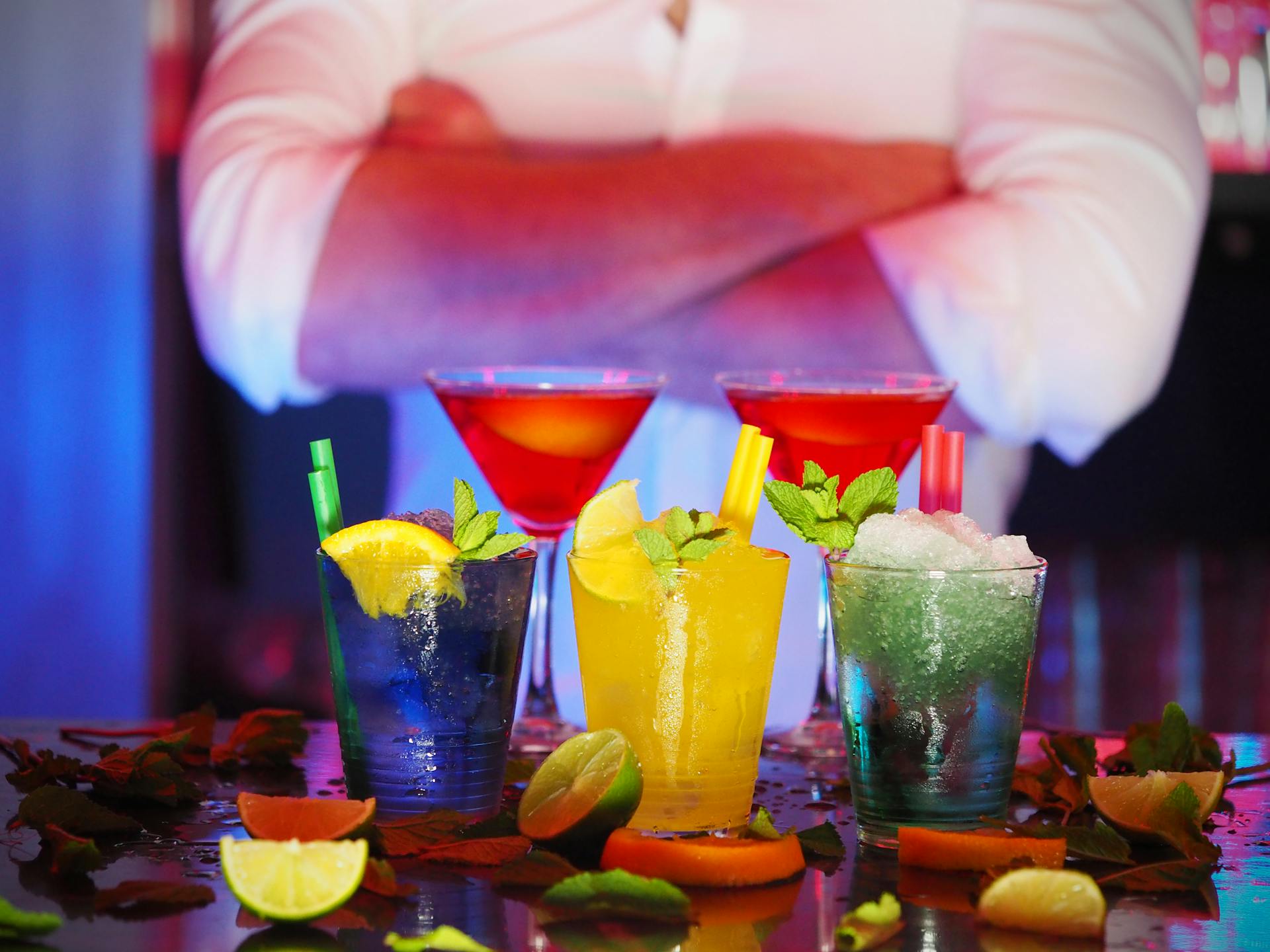 Colorful drinks | Source: Pexels
