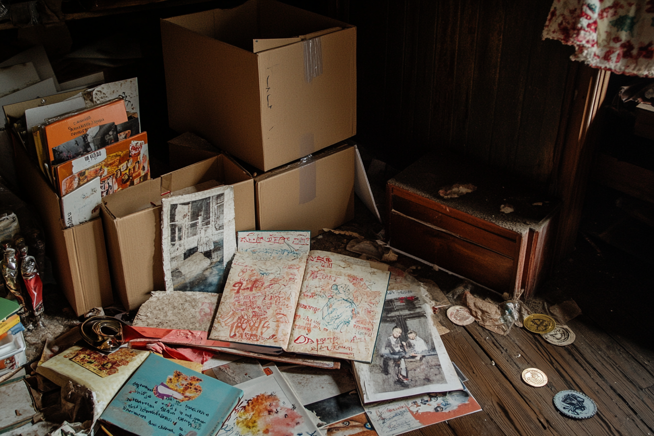 Old mementos in a storeroom | Source: no source