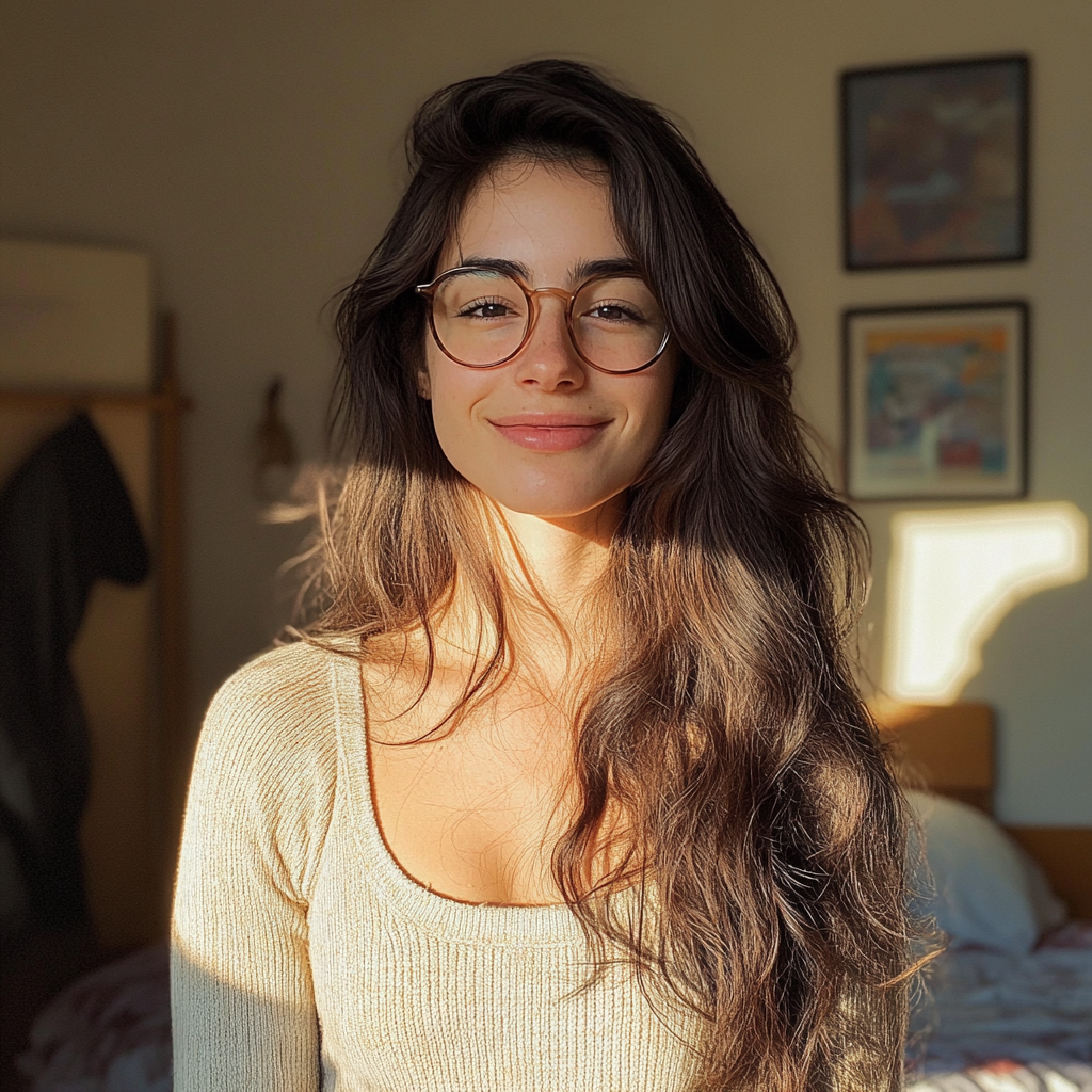 A smiling woman | Source: No source