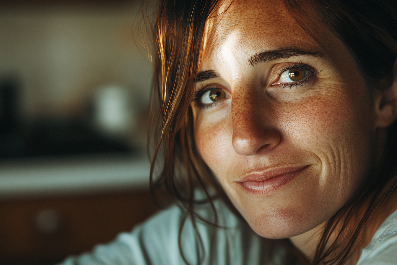 A smiling woman | Source: No source
