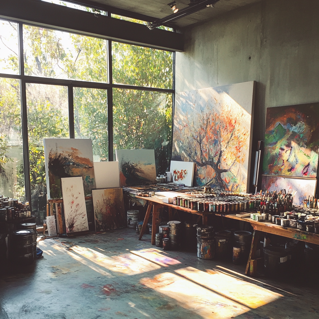 An art studio | Source: no source