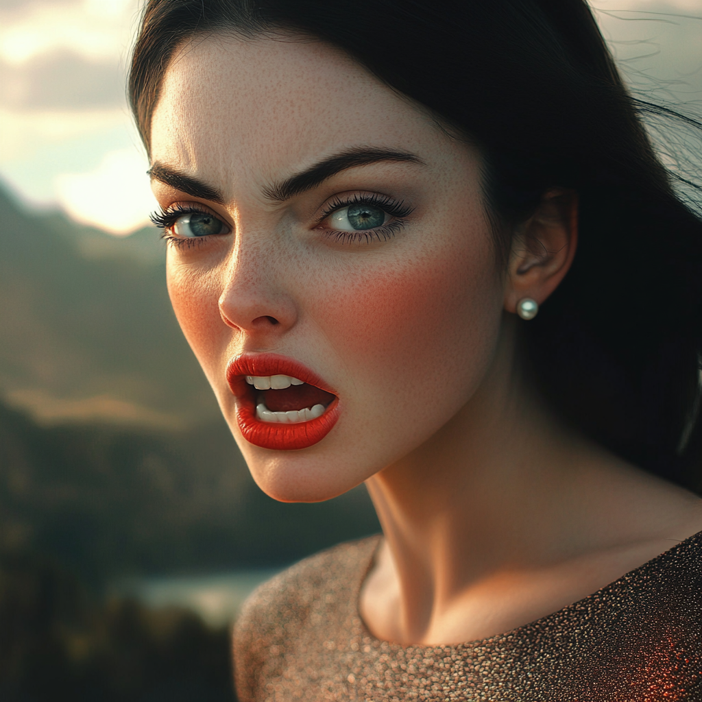 A furious woman arguing | Source: no source