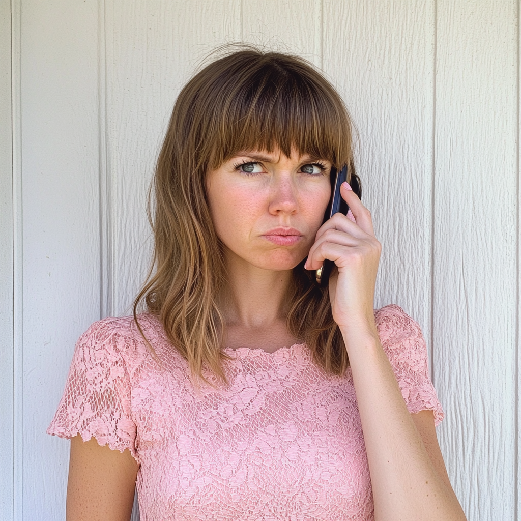 A woman talking on the phone | Source: No source