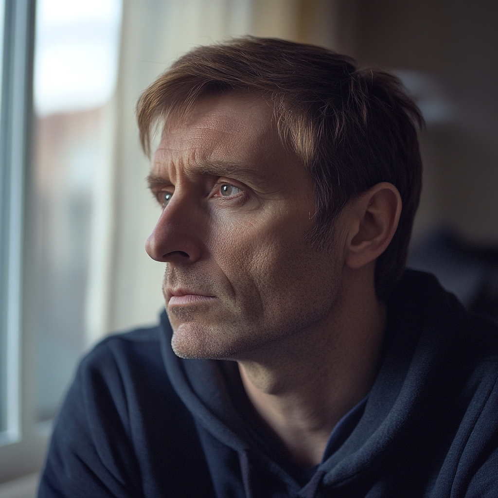 A man sitting in his house | Source: No source