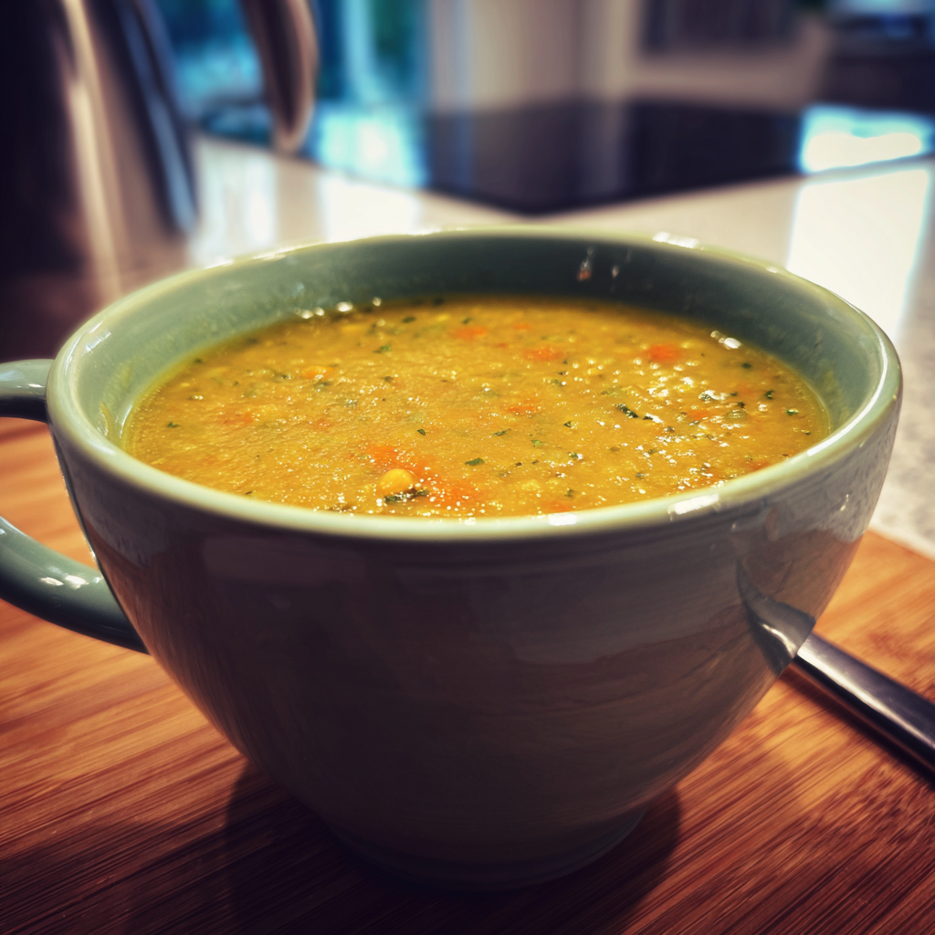A bowl of lentil soup | Source: no source