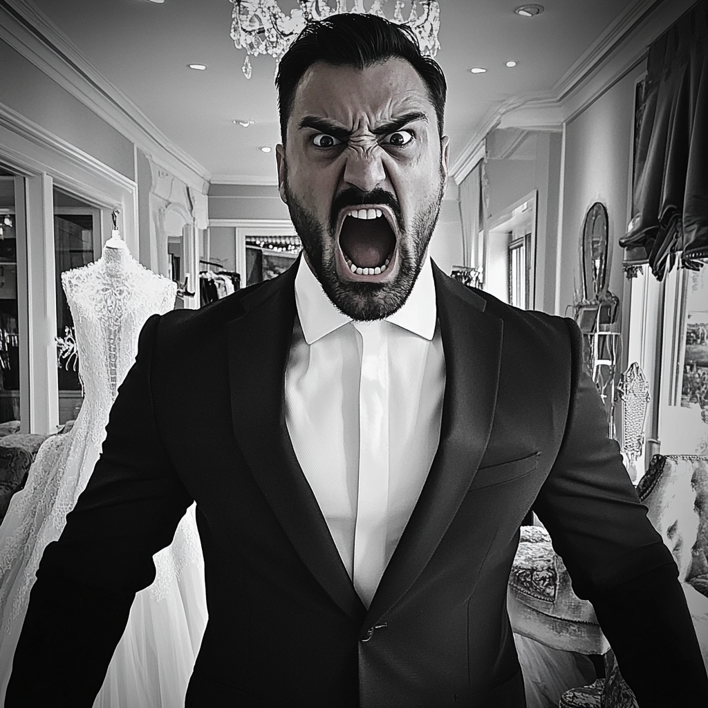 An angry man | Source: No source