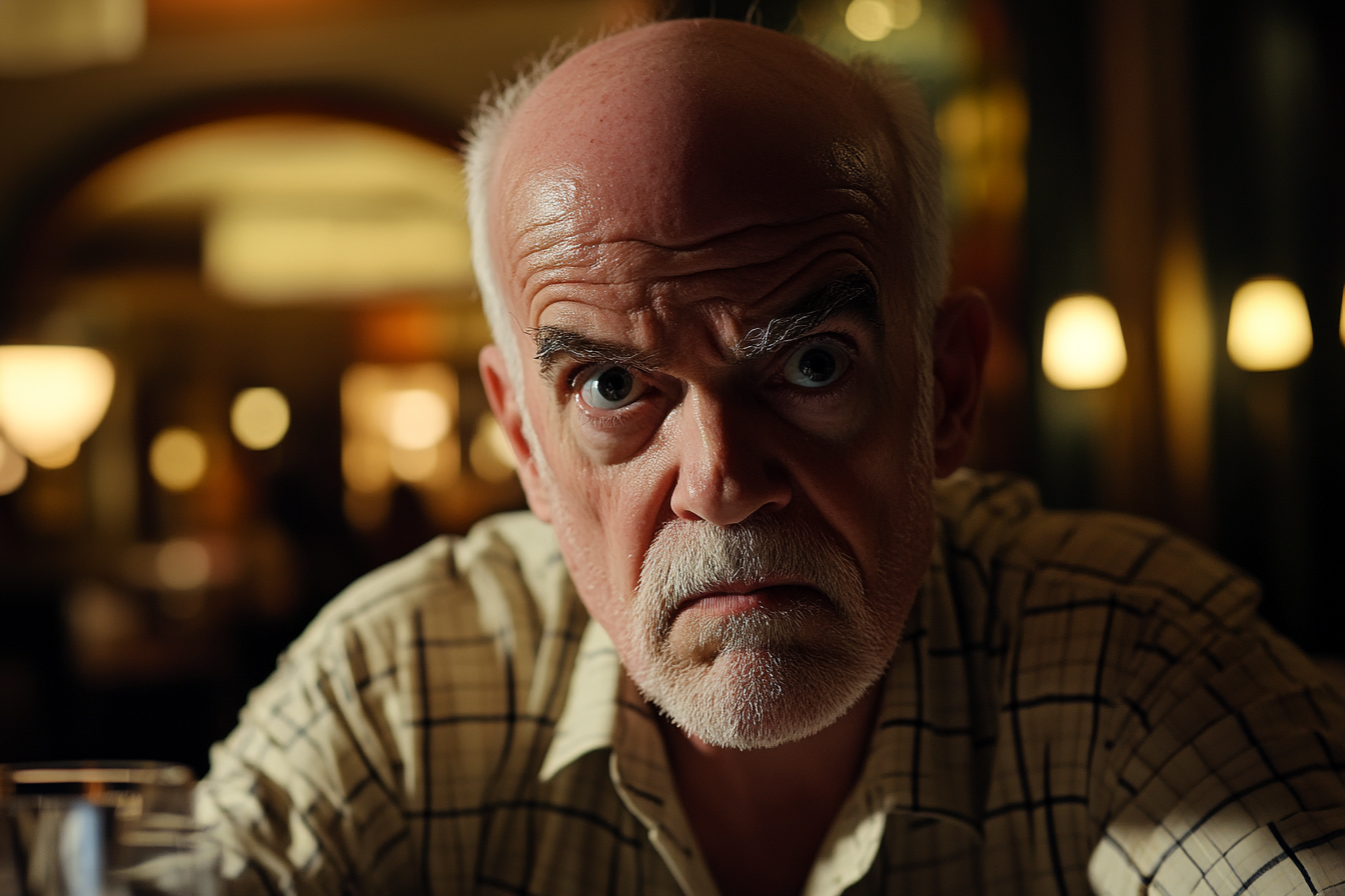 An angry older man | Source: no source