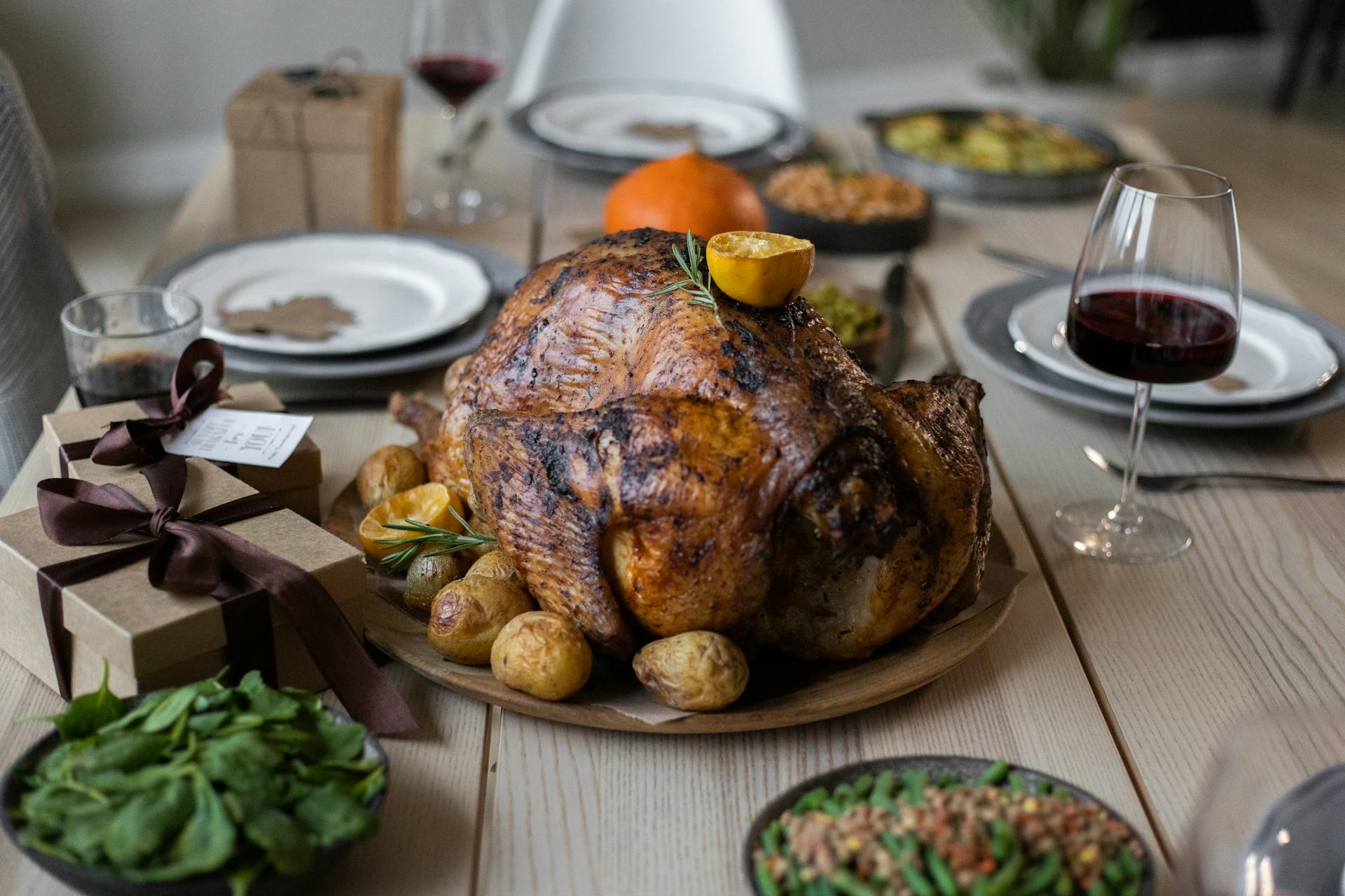 A roast turkey | Source: No source