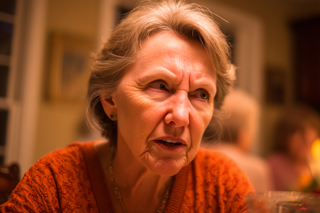 A woman talking | Source: No source
