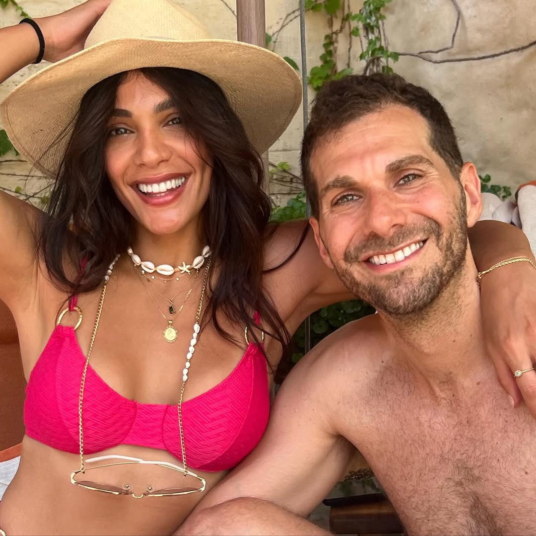 Odelya Halevi and Aaron Mazor from a post dated January 25, 2024. | Source: Instagram/odelya_halevi_