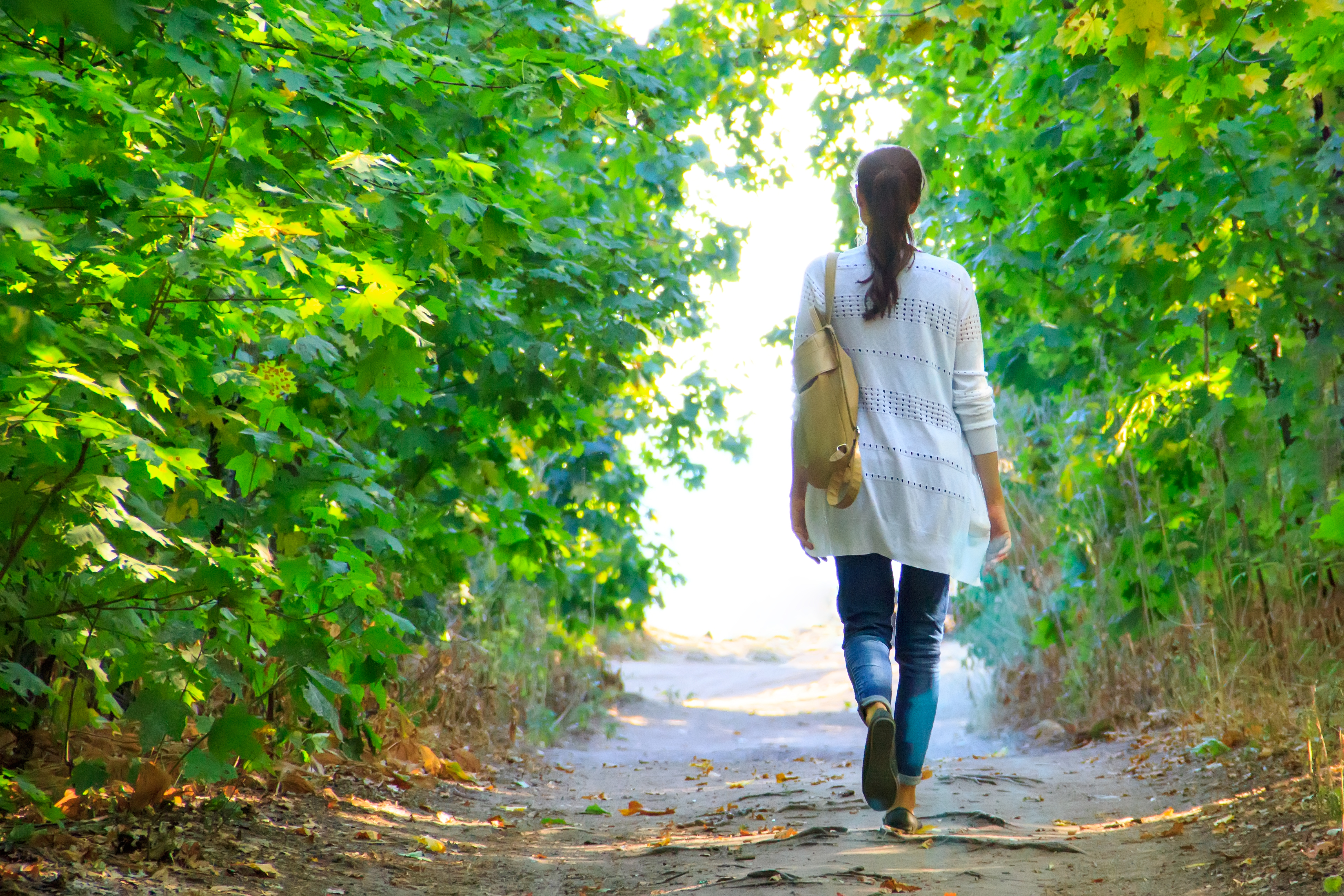 Woman in park | Source: Shutterstock