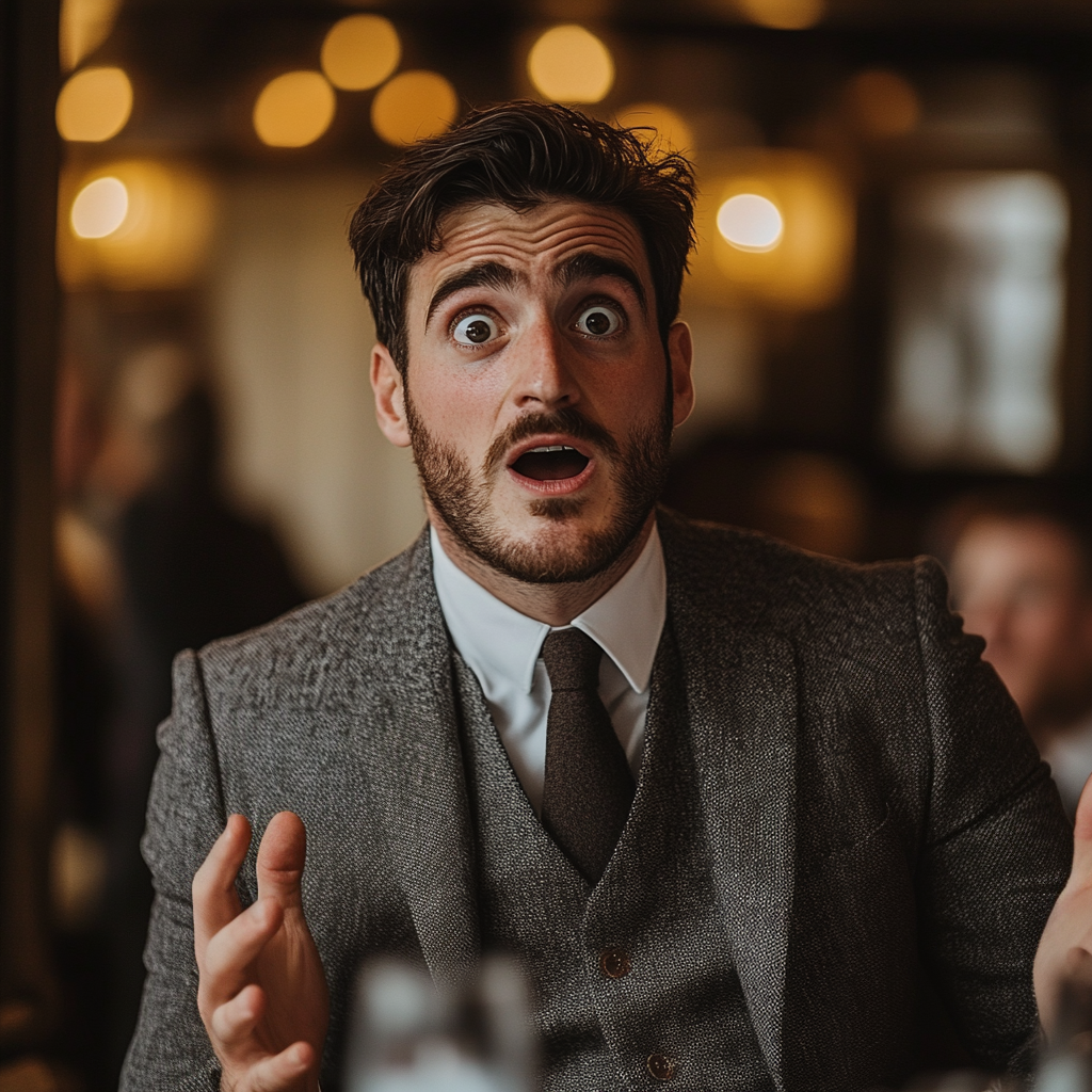 A distressed groom | Source: no source