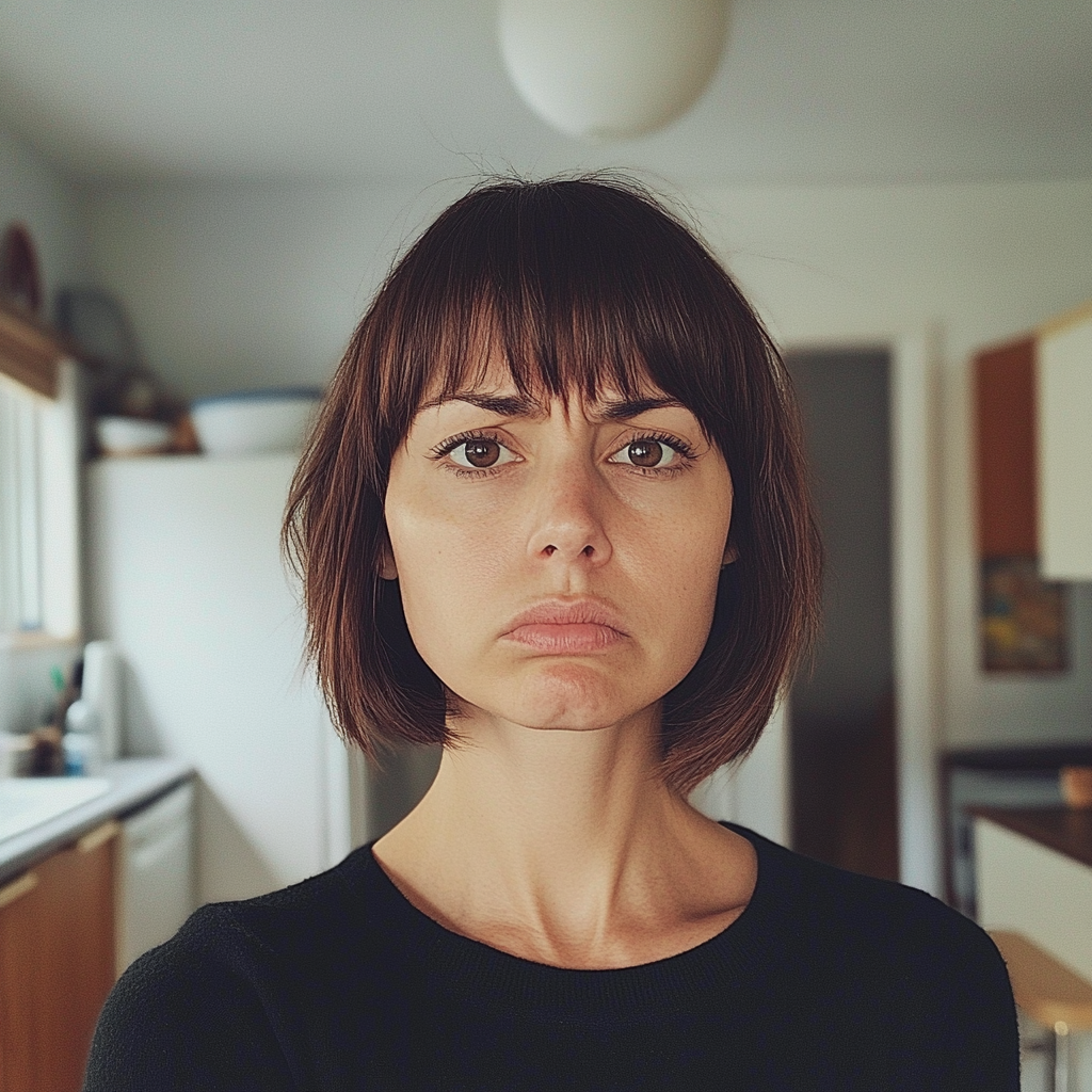 An annoyed woman | Source: No source
