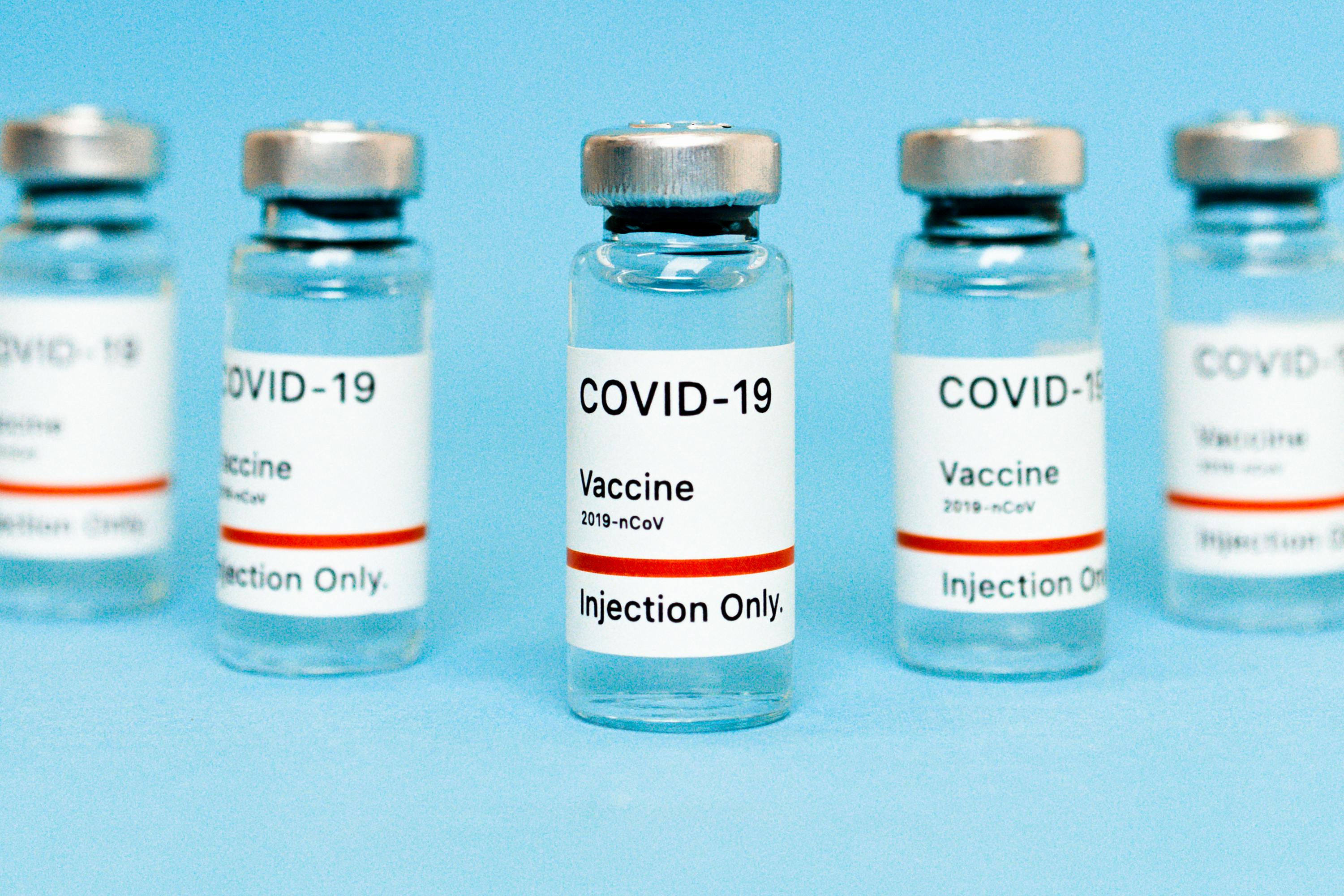 COVID-19 vaccine vials | Source: Pexels