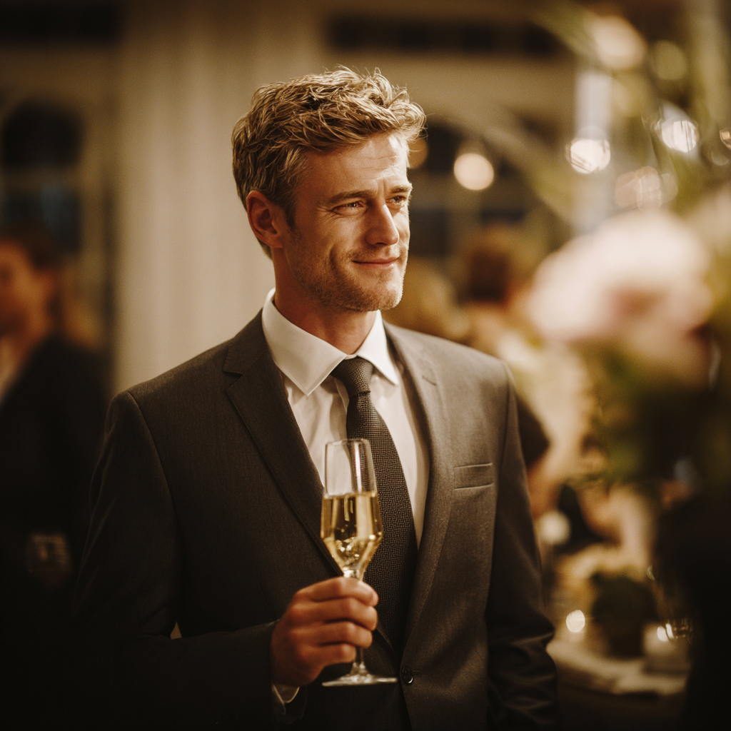 A man at his wedding | Source: No source