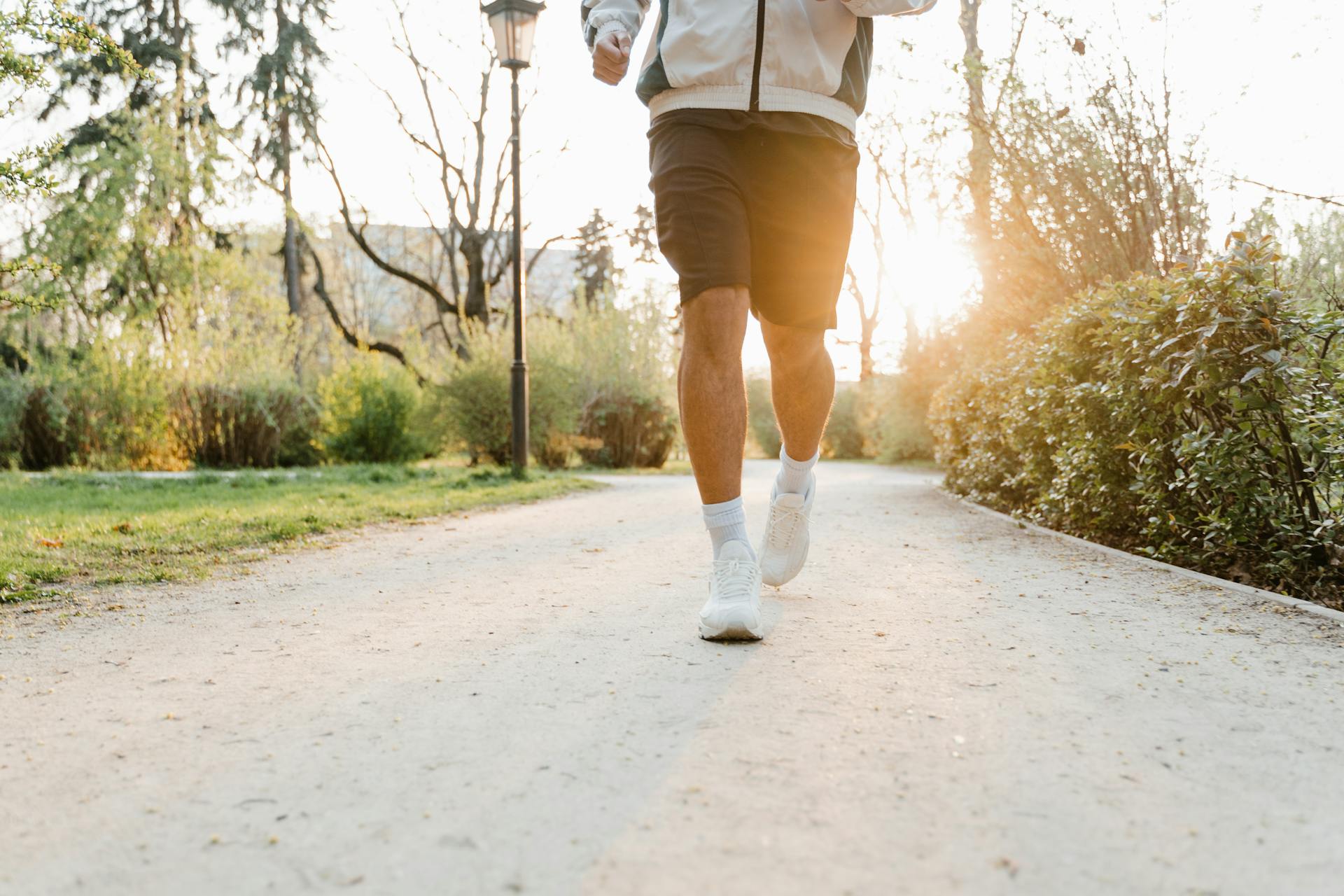 A man running on a pathway | Source: Pexels