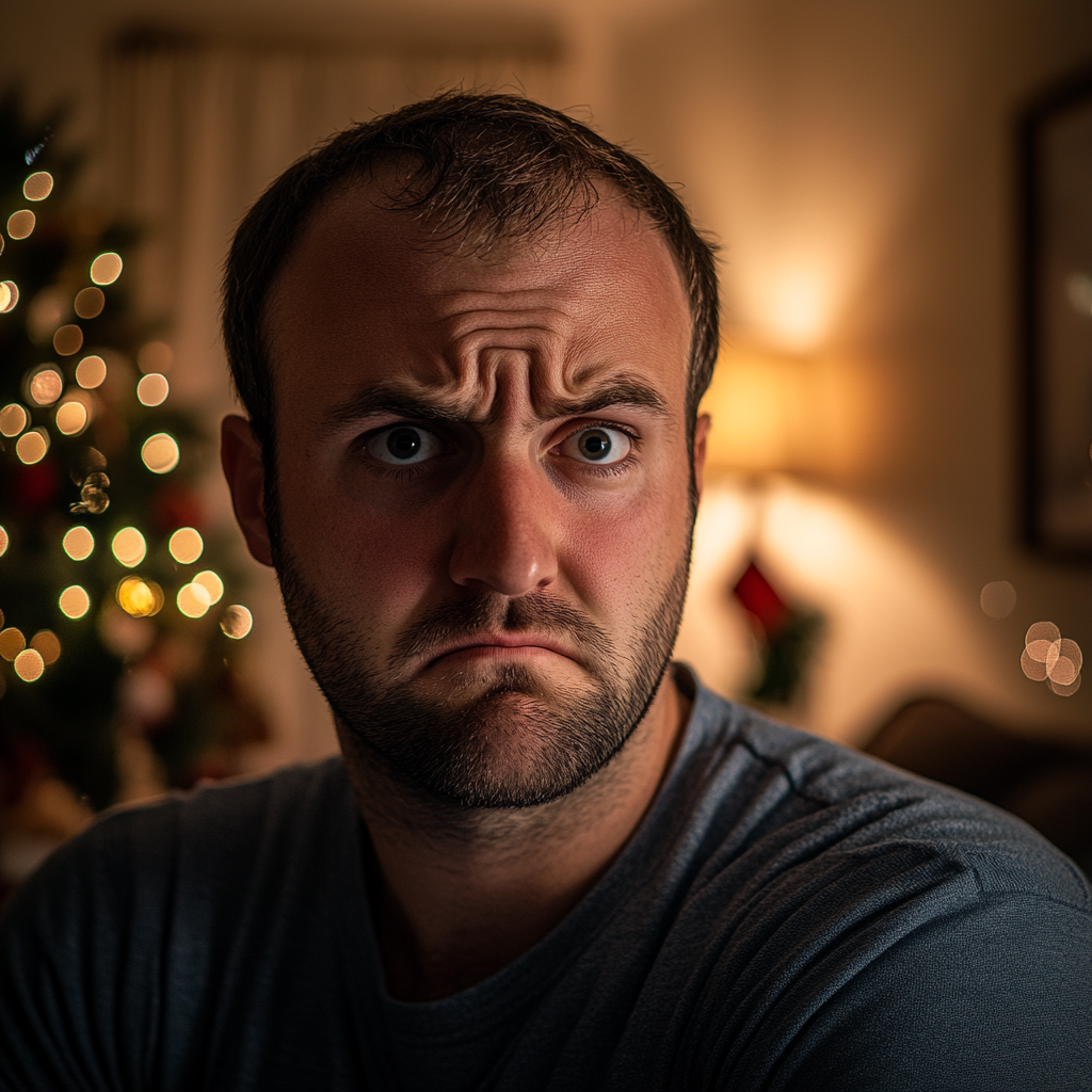 An angry man | Source: No source