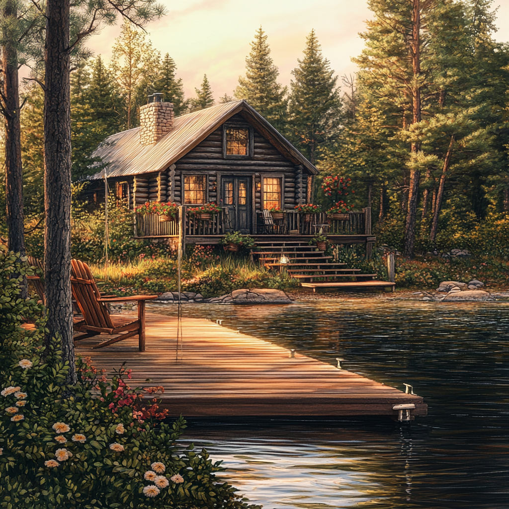 A lake house | Source: No source