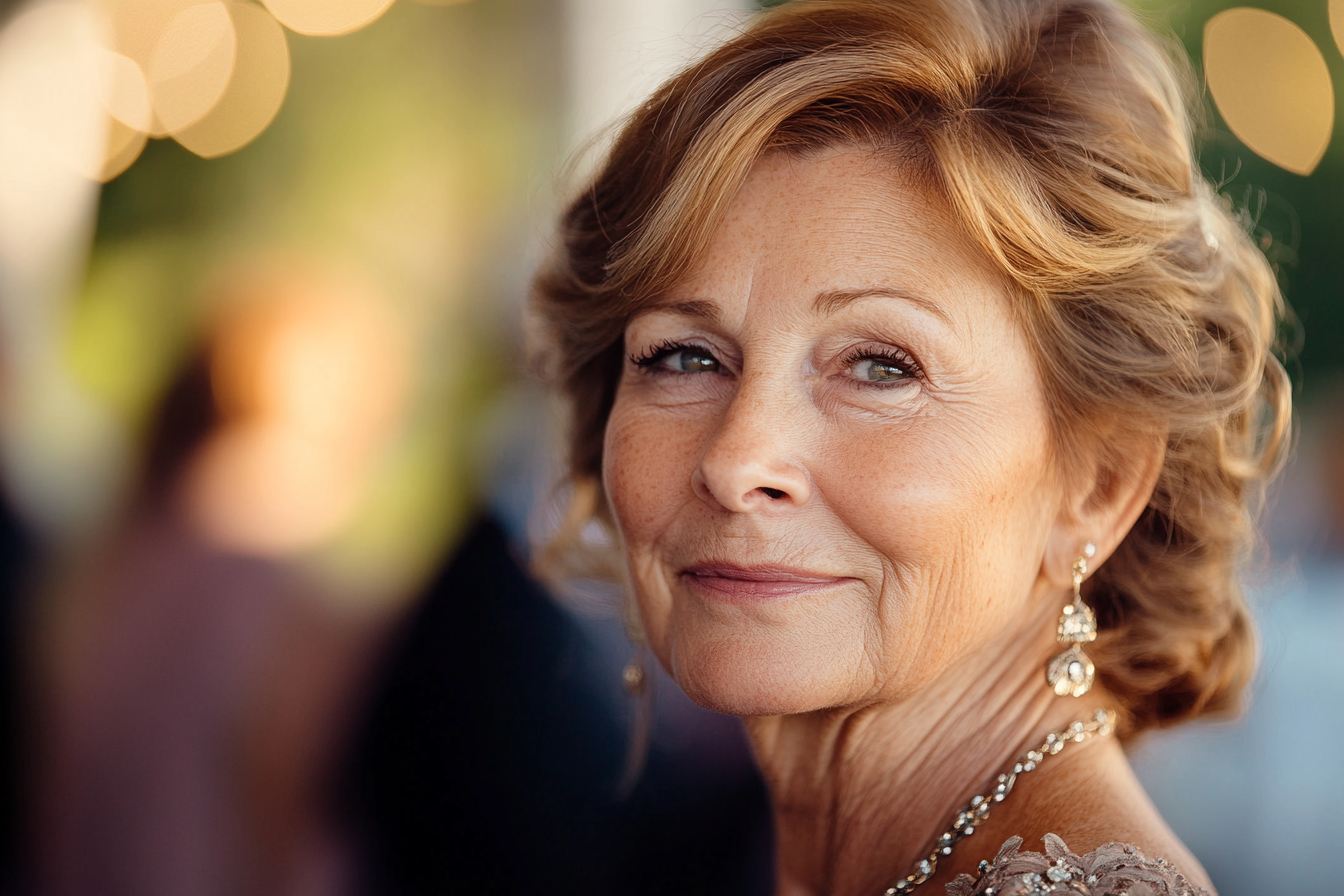 A woman at a wedding | Source: No source