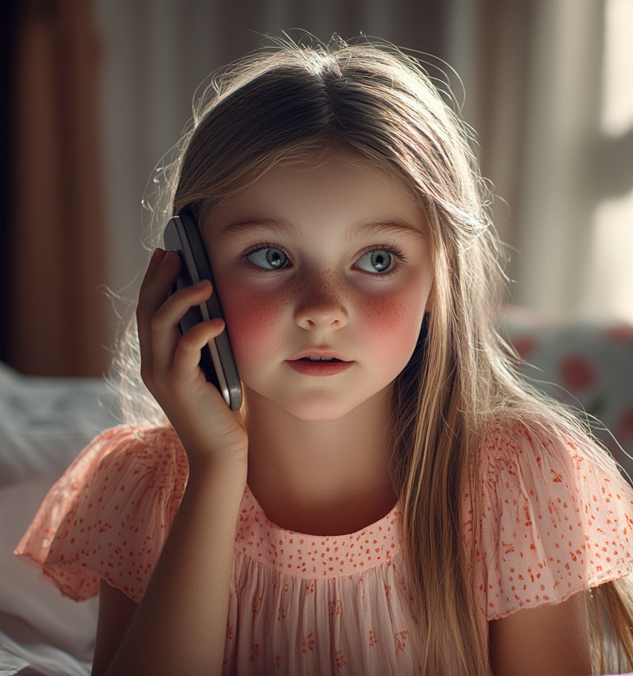 A girl talking on the phone | Source: No source