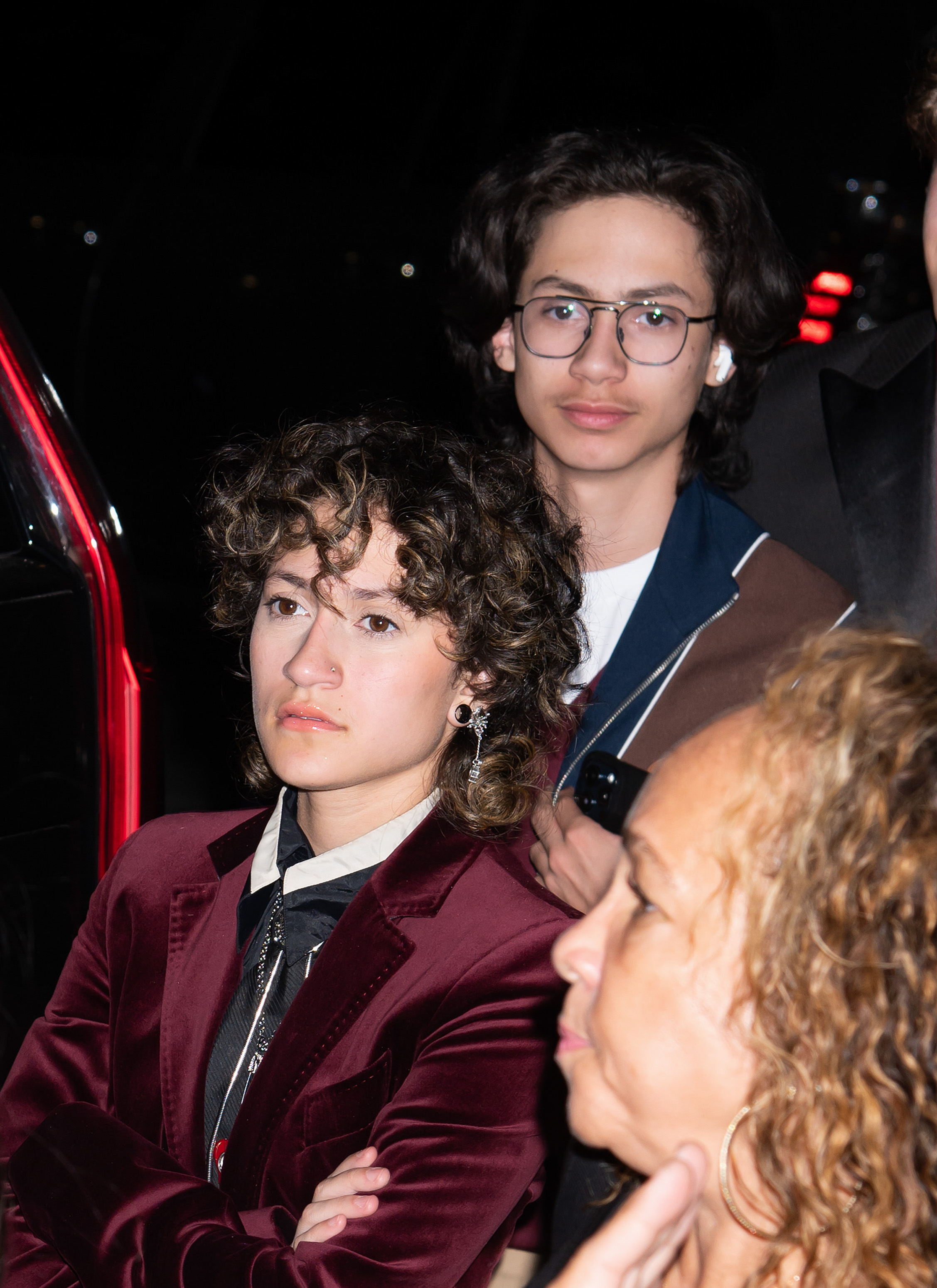 Emme Muniz and Max Muniz are seen attending a special screening of "Kiss of the Spider Woman" on October 6, 2025 | Source: Getty Images