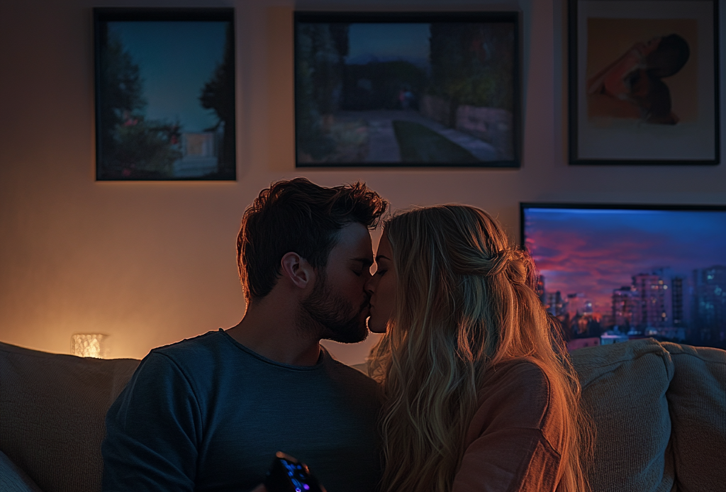 Lovers having an intimate moment | Source: no source