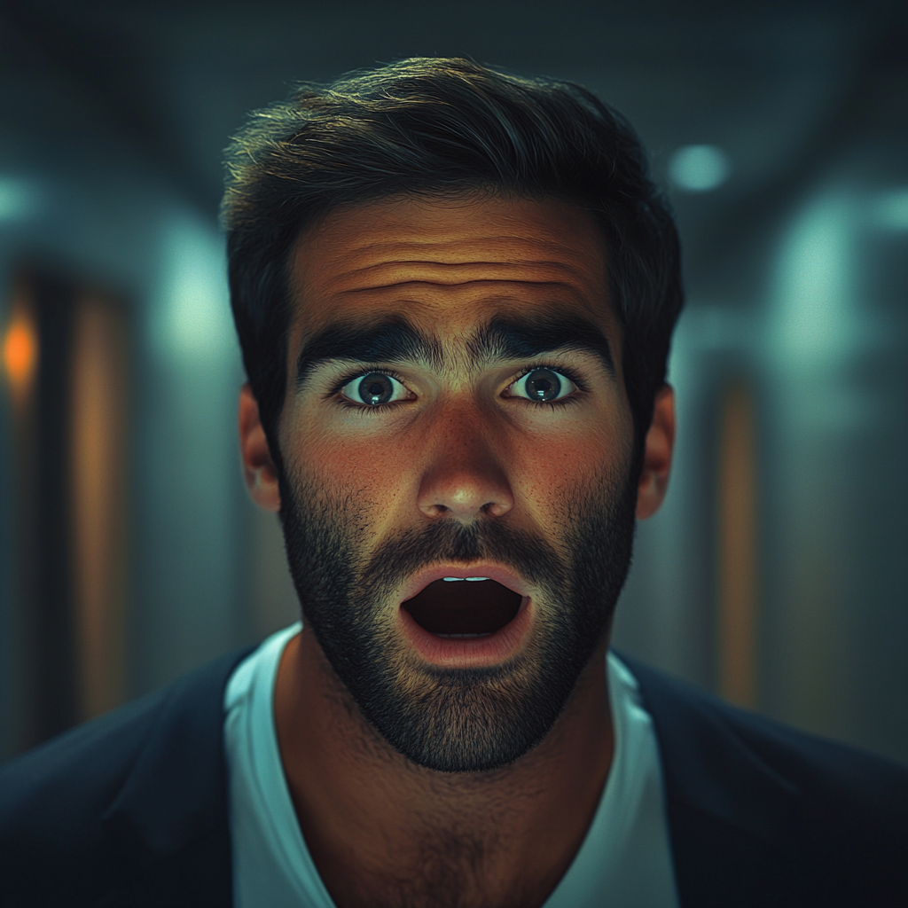 A shocked man | Source: no source