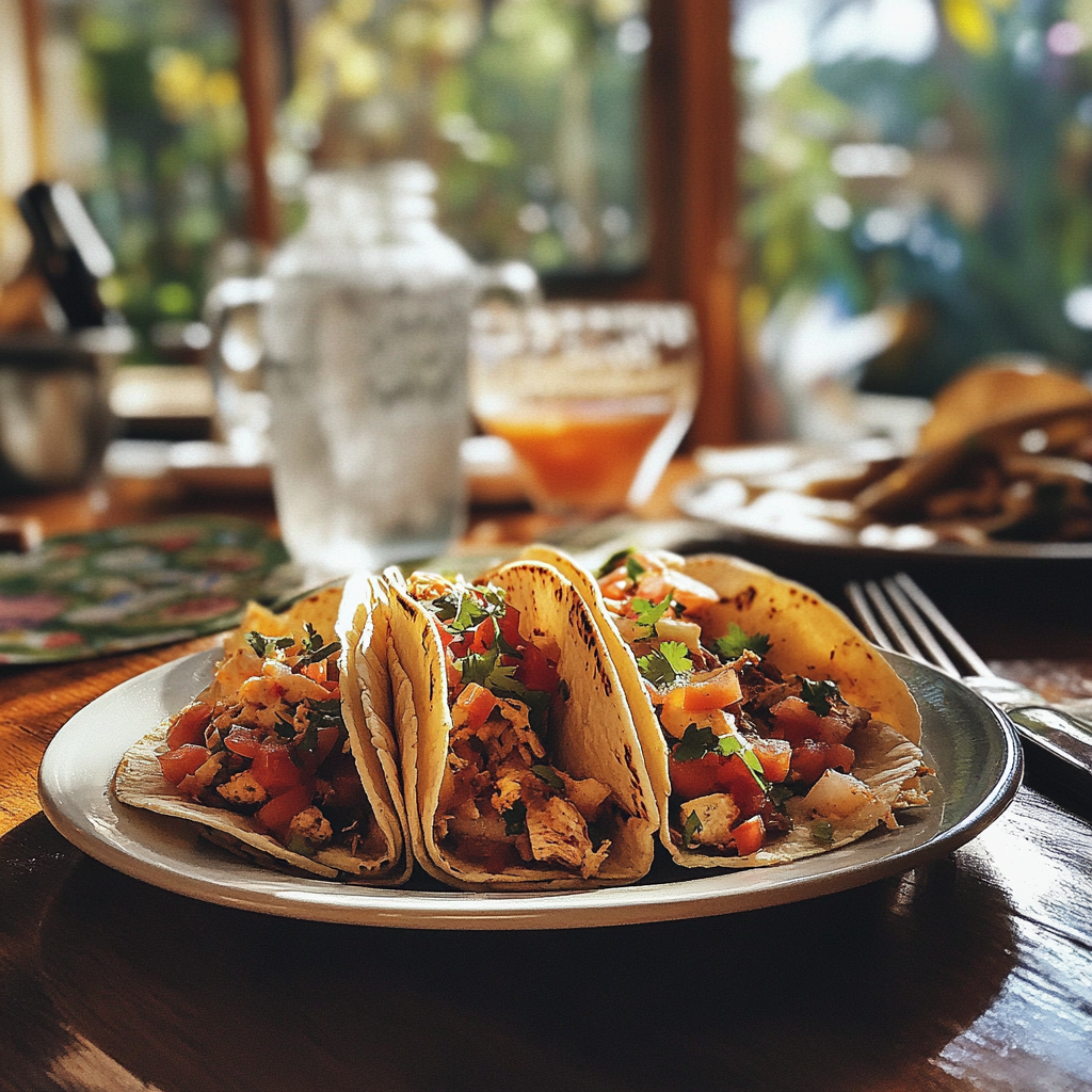 A plate of tacos | Source: No source