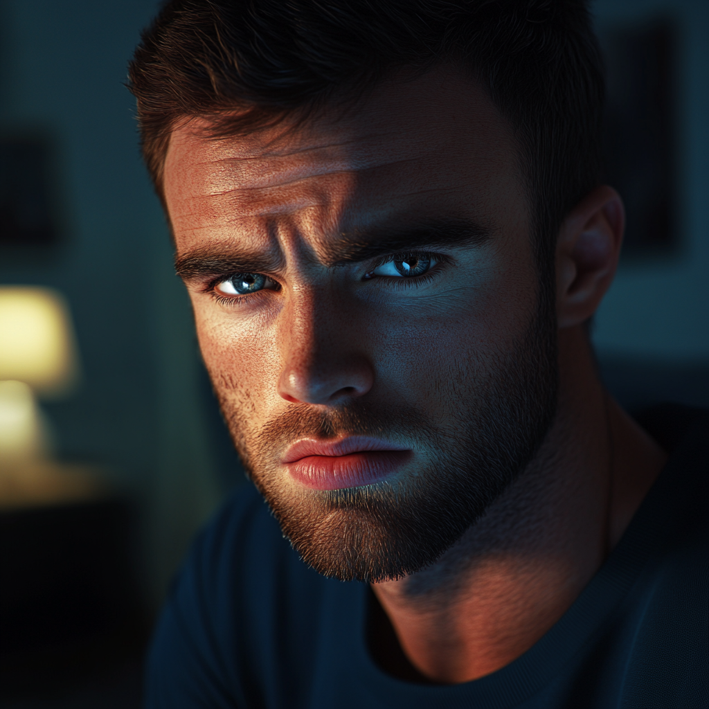 A nervous man | Source: No source