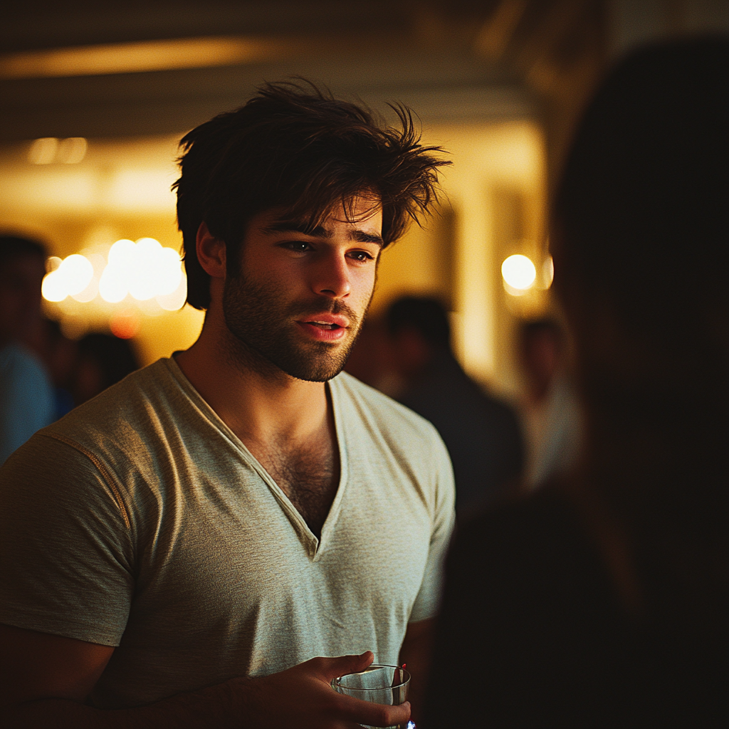 A man at a party | Source: no source