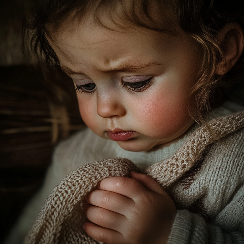 An upset little girl | Source: No source