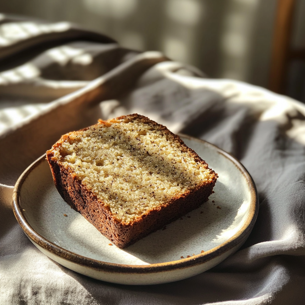 A slice of banana bread | Source: no source