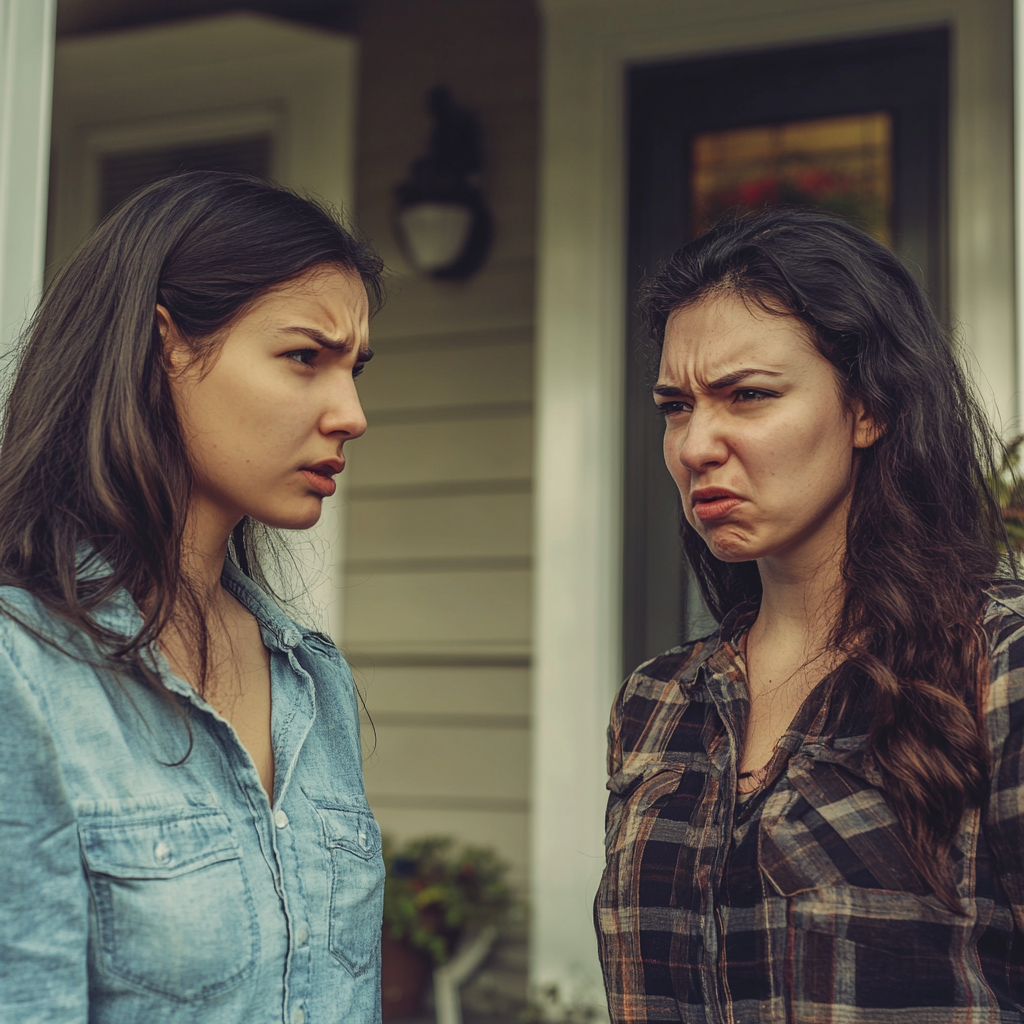 Two women arguing | Source: No source