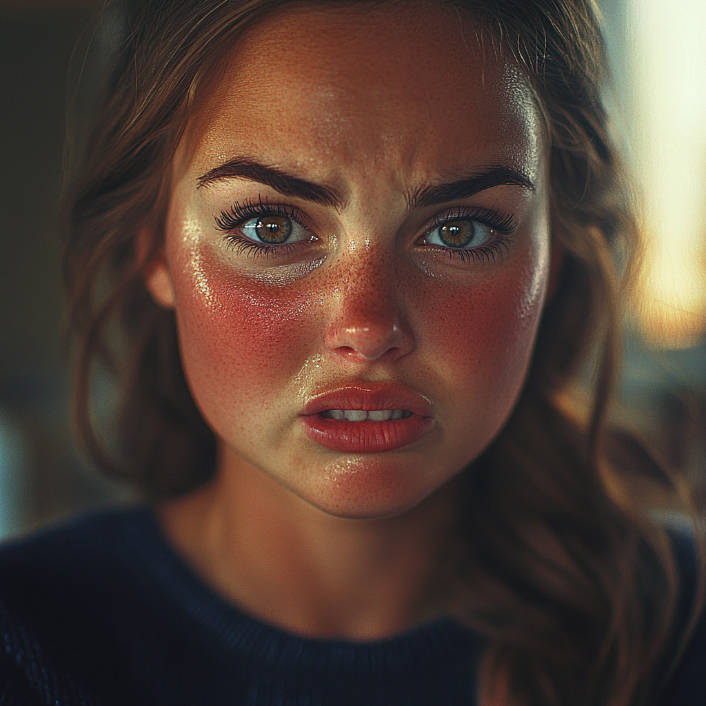An emotional woman | Source: no source