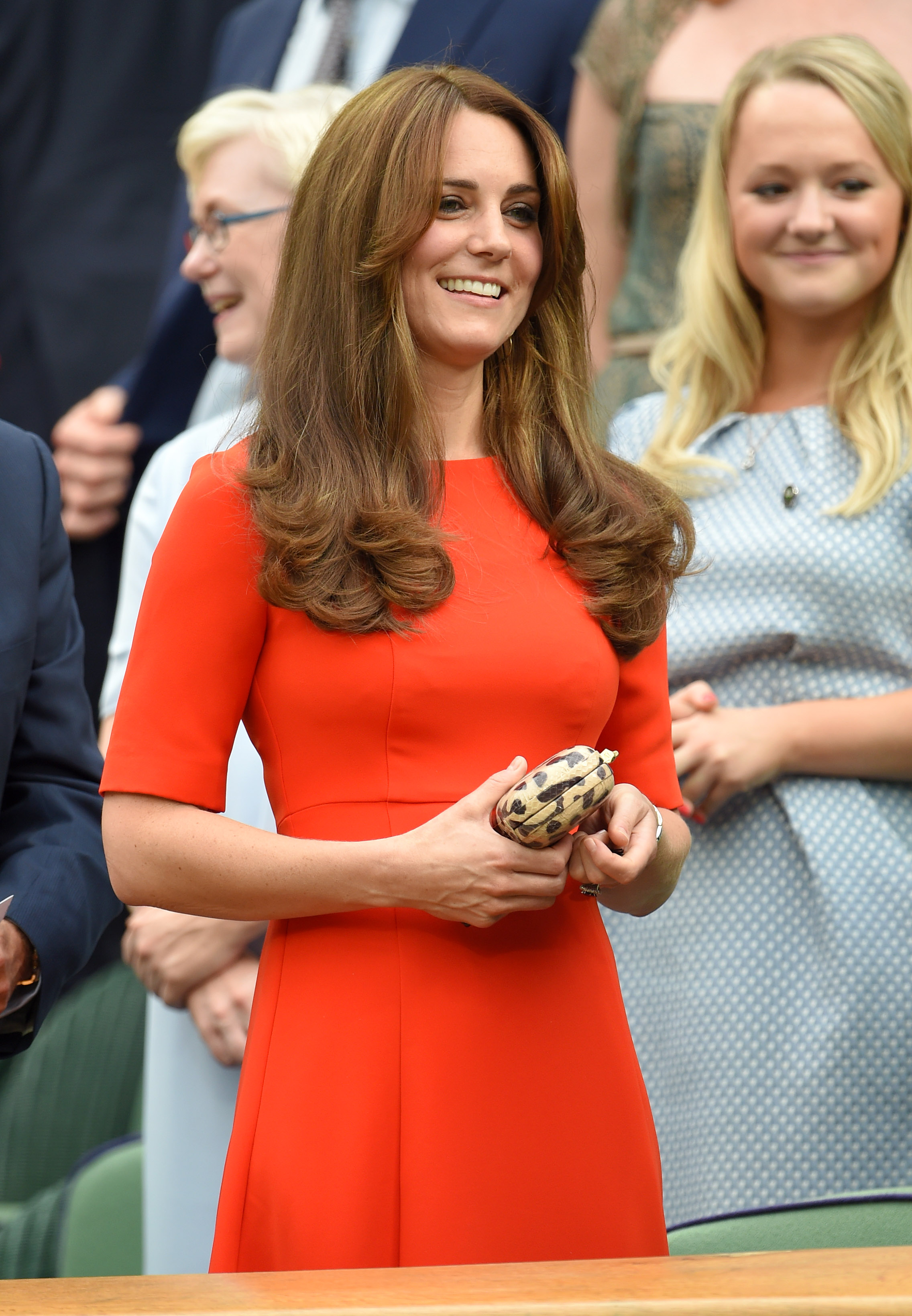 The Princess of Wales on day nine of the Wimbledon Championships on July 8, 2015, in London, England. | Source: Getty Images