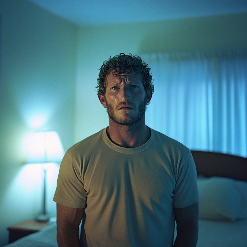 A man standing in his bedroom | Source: No source
