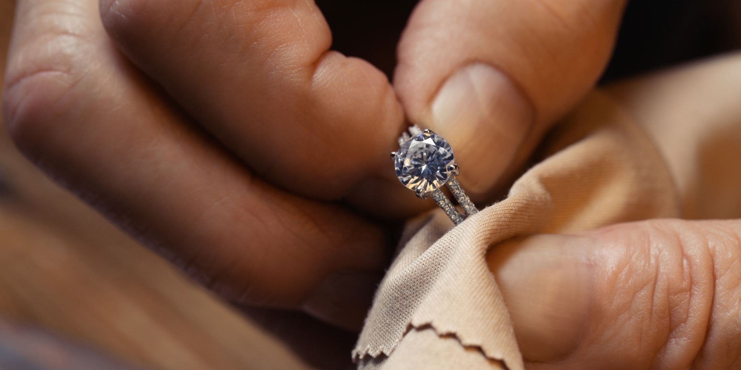 A person holding a diamond ring | Source: Shutterstock