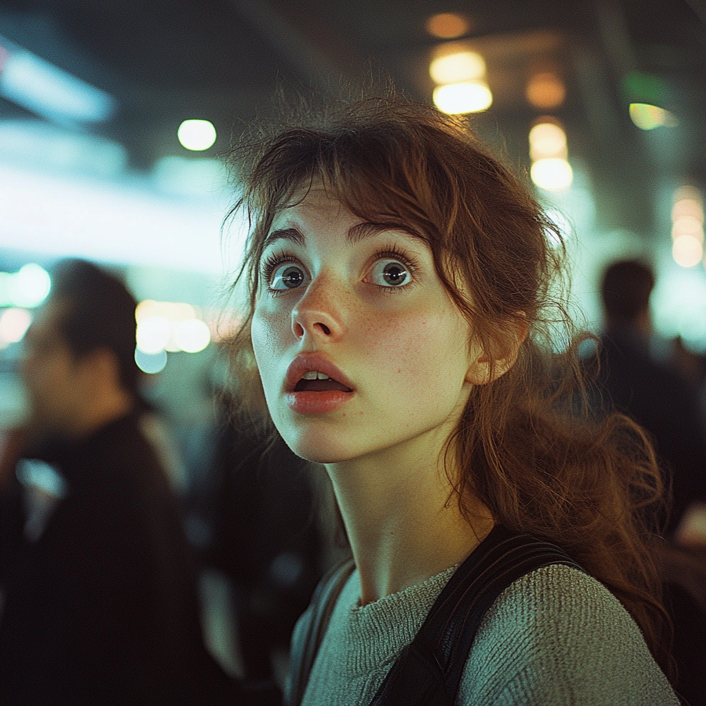 A confused young woman | Source: No source