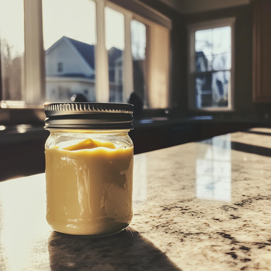 A jar of mayonnaise | Source: No source