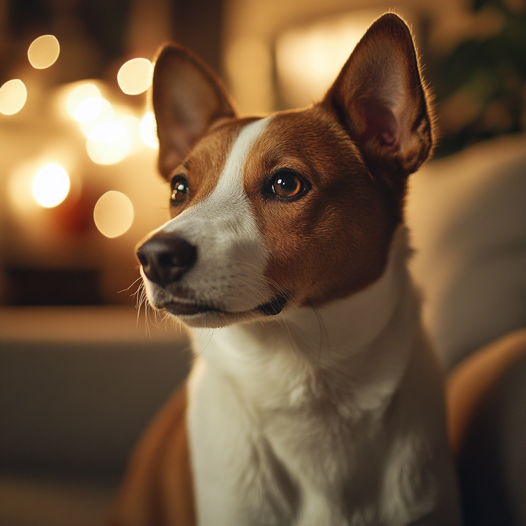 A side-view shot of a dog | Source: No source