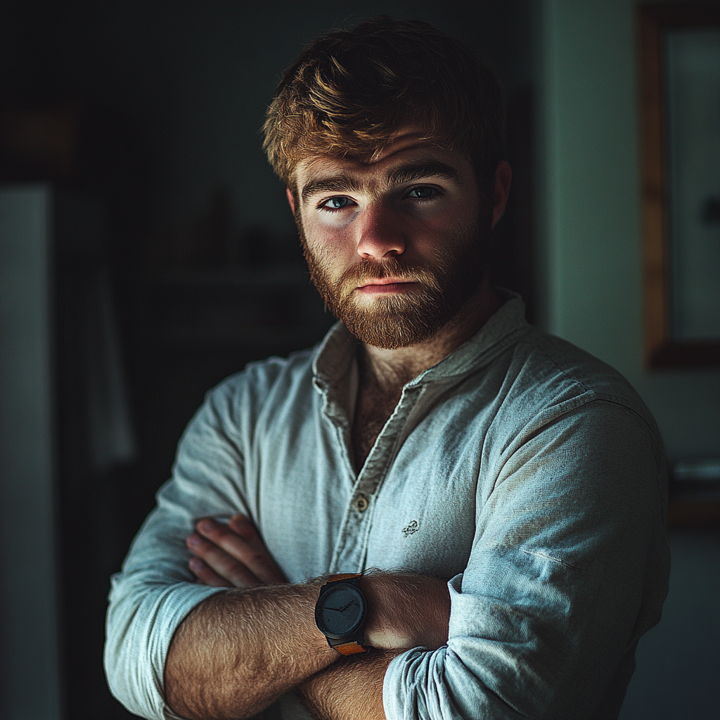 An unhappy man | Source: No source