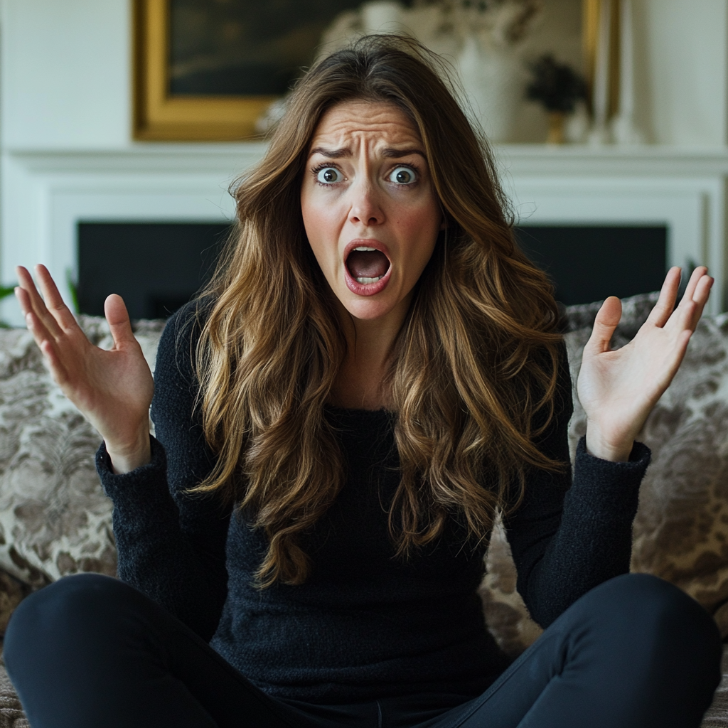 A shocked woman | Source: no source
