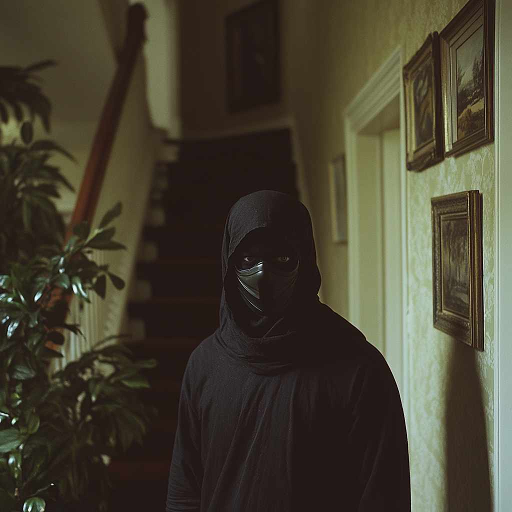 An intruder at the door | Source: No source