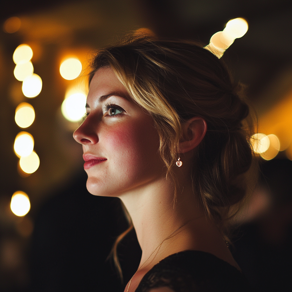 A cunning woman at a party | Source: no source
