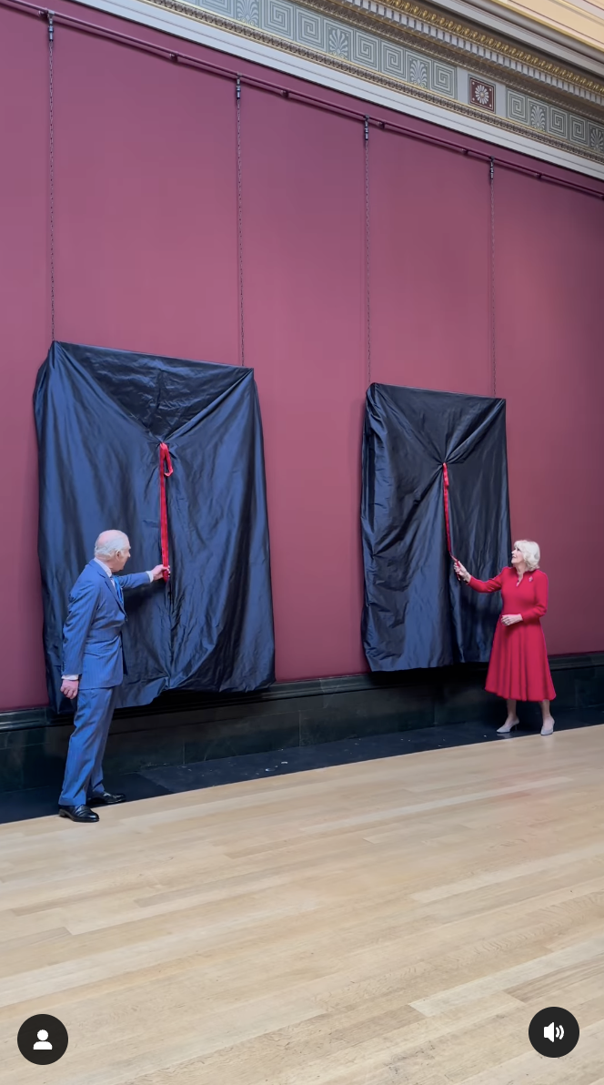 King Charles and Queen Camilla are about to unveil their coronation state portraits, dated May 6, 2025 | Source: Instagram/theroyalfamily