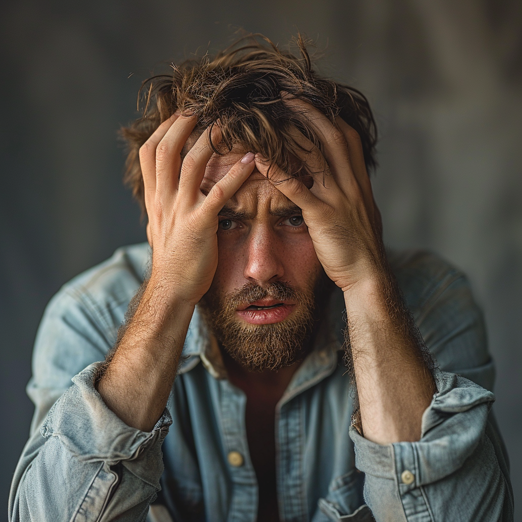 A frustrated man | Source: no source