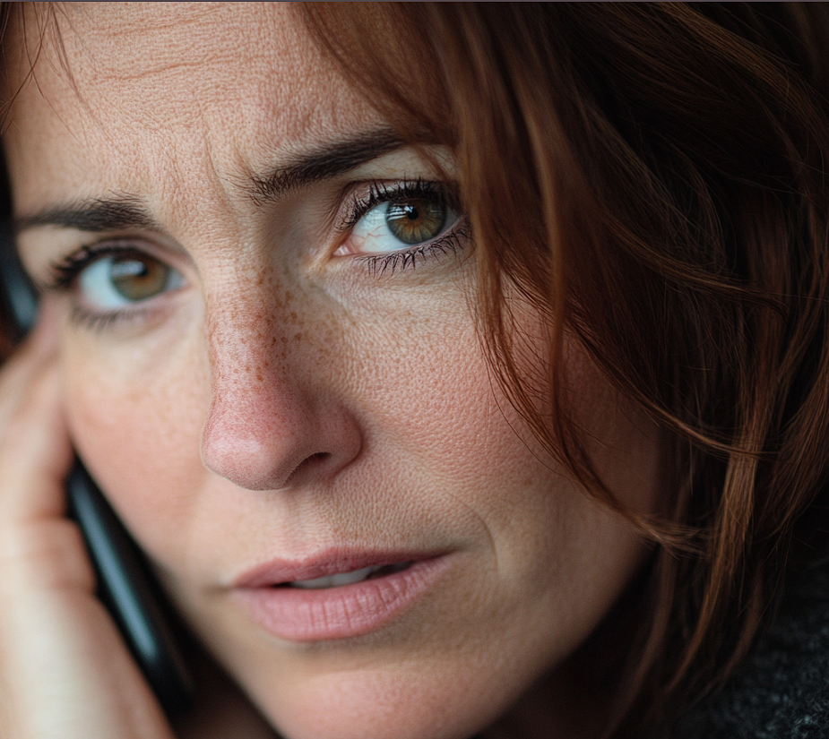 A woman speaking on her cell phone | Source: No source