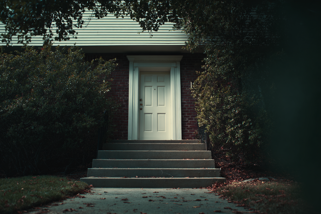 The front door of a house | Source: No source