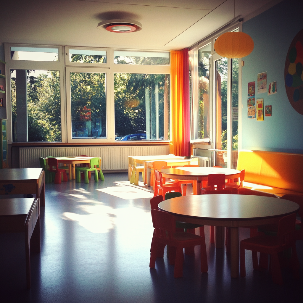The interior of a day care centre | Source: no source