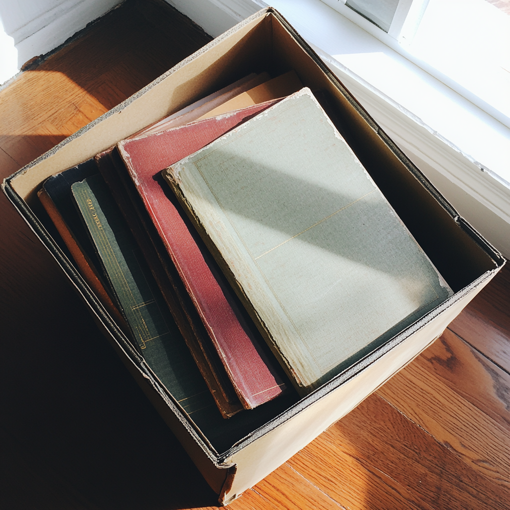 Books in a box | Source: no source